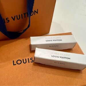 Louis Vuitton (2) Etoile Filante Eau de Parfum Fragrance samples - 2 ml each